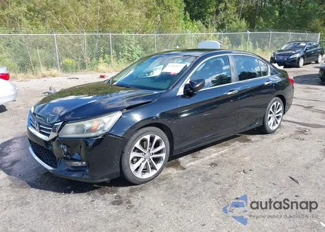 2015 Honda Accord Sport from USA, damaged, VIN 1HGCR2F52FA239233